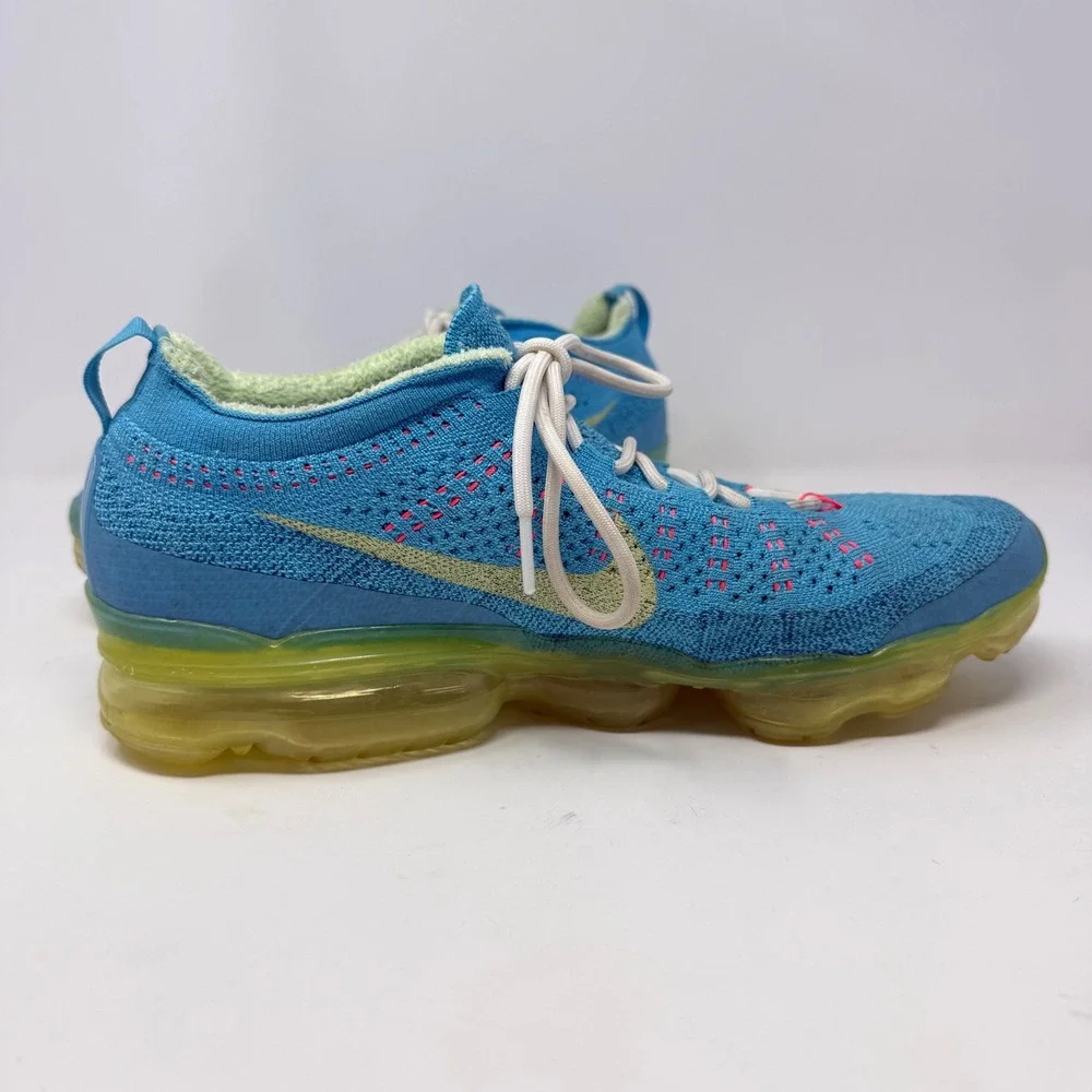 Nike Air VaporMax 2023 Flyknit Baltic Blue Citron Tint DV1678-400 Mens 11.5
